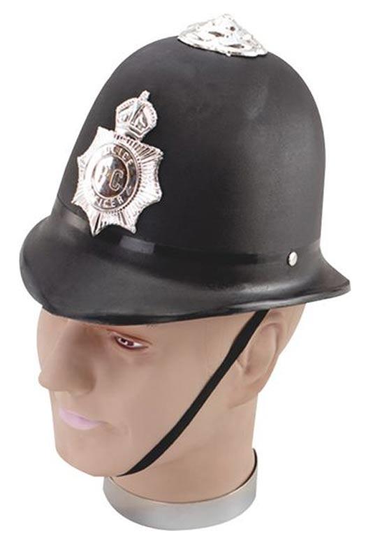 Policeman's Helmet with Badge