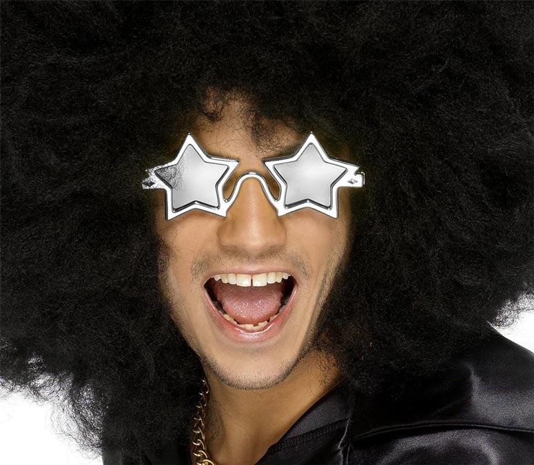 Superstar Glasses in Silver -- Rock Star lasses