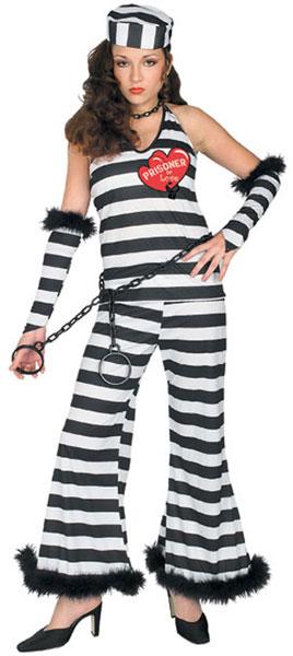 Prisoner of Love Fancy Dress Costume