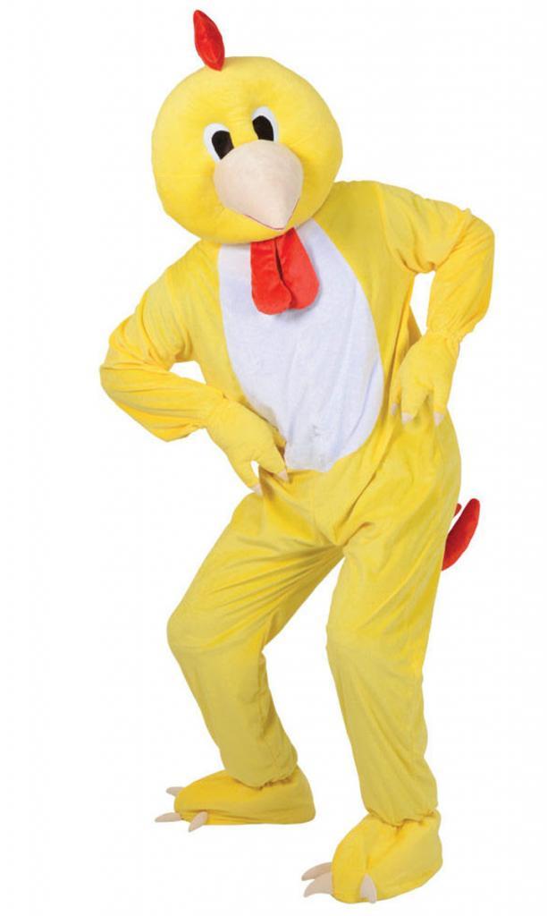 Funky Chicken Adult Mascot Lightweight Costume by Wicked MA-8543 and available in one-size from Karnival Costumes