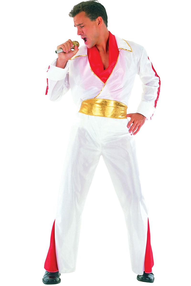Elvis Fancy Dress Costume for Men by Bristol Novelties in Std and XL size AC293 / AC293X available here at Karnival Costumes online party shop