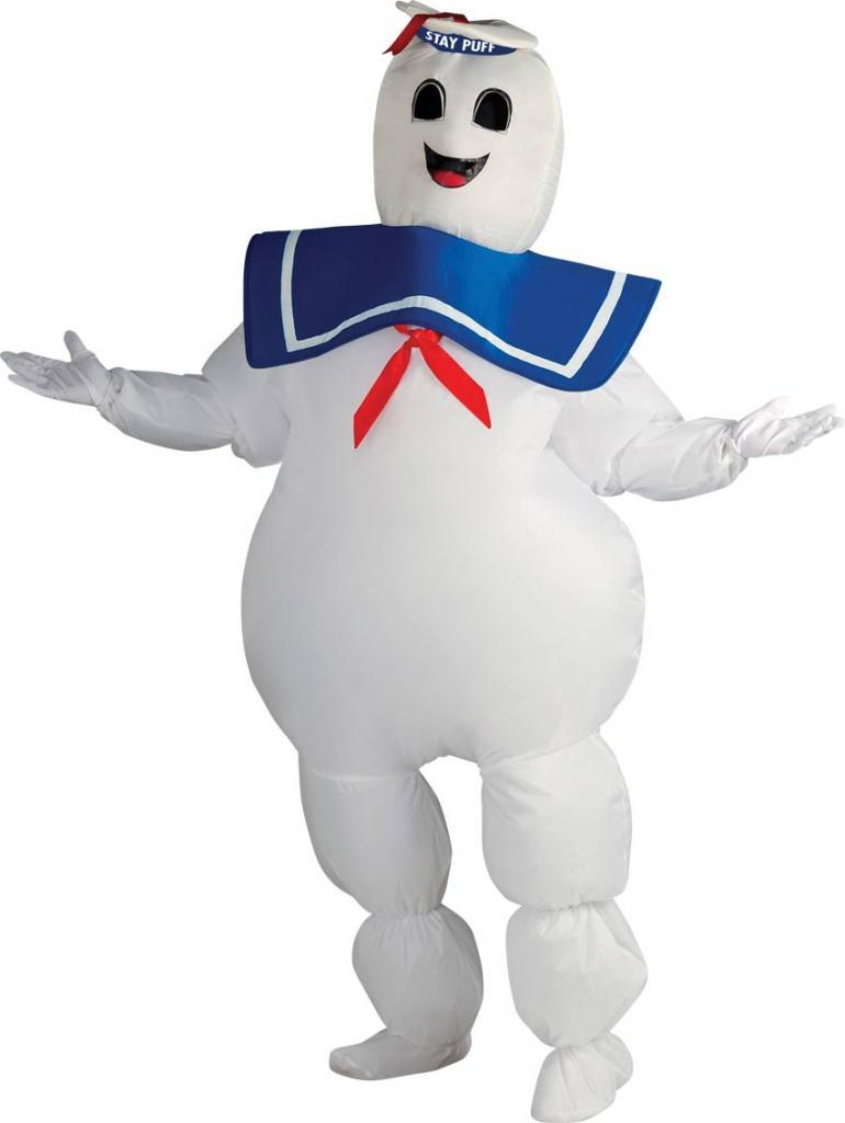 Ghostbusters Stay Puff Adult Fancy Dress Costume