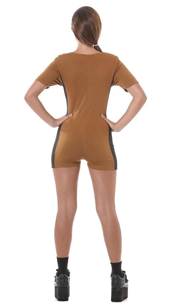 Back view of adult's Tomb Raider Costume by Guirca 84852 available here at Karnival Costumes online party shop