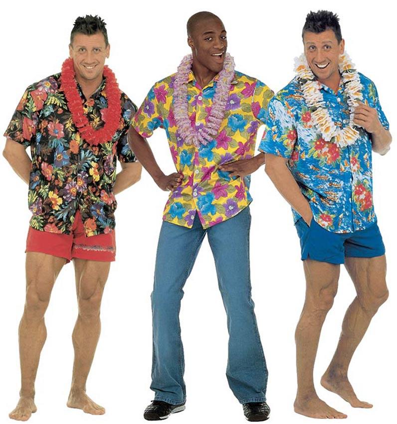 Hawaiian Shirt for Men by Widmann 4310 available here at Karnival Costumes online party shop