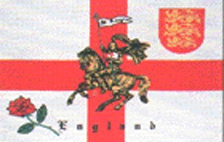 English Rose Flag - 5' x 3'