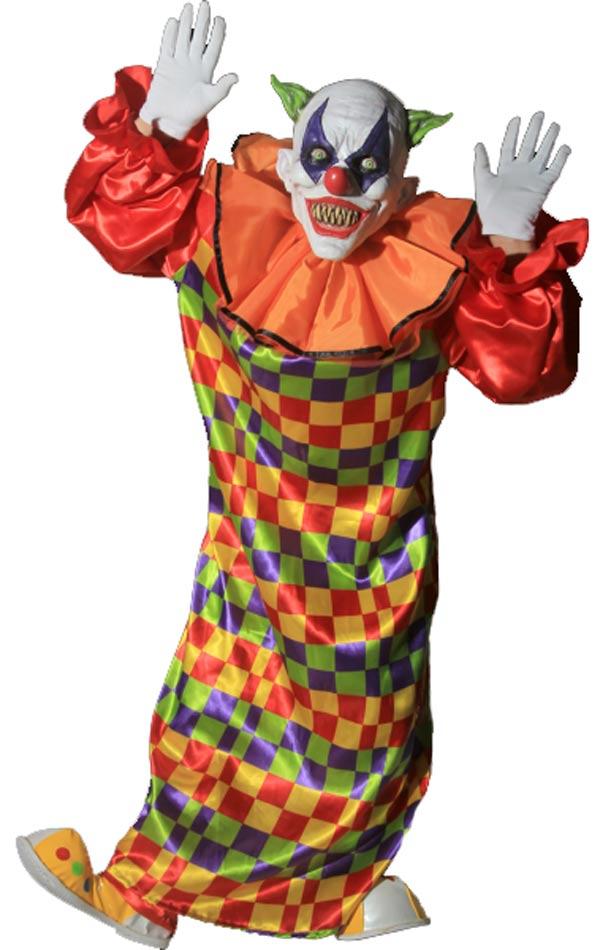 Giggles Halloween Clown Fancy Dress Costume by Ghoulish Productions 25259 and available from Karnival Costumes