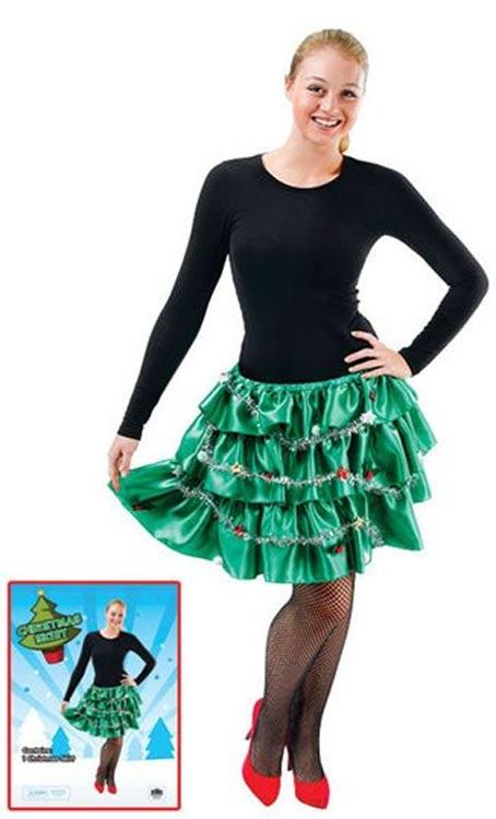 Christmas Tree Adult's Fancy Dress Costume by Bristol Novelties AC906 available here at Karnival Costumes online Christmas party shop