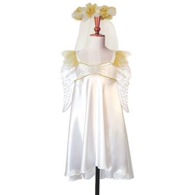 Christmas Angel with Halo Deluxe Costume - Christmas Costumes