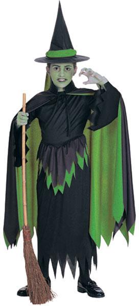 Wicked Witch Children's Fancy Dress Costume
