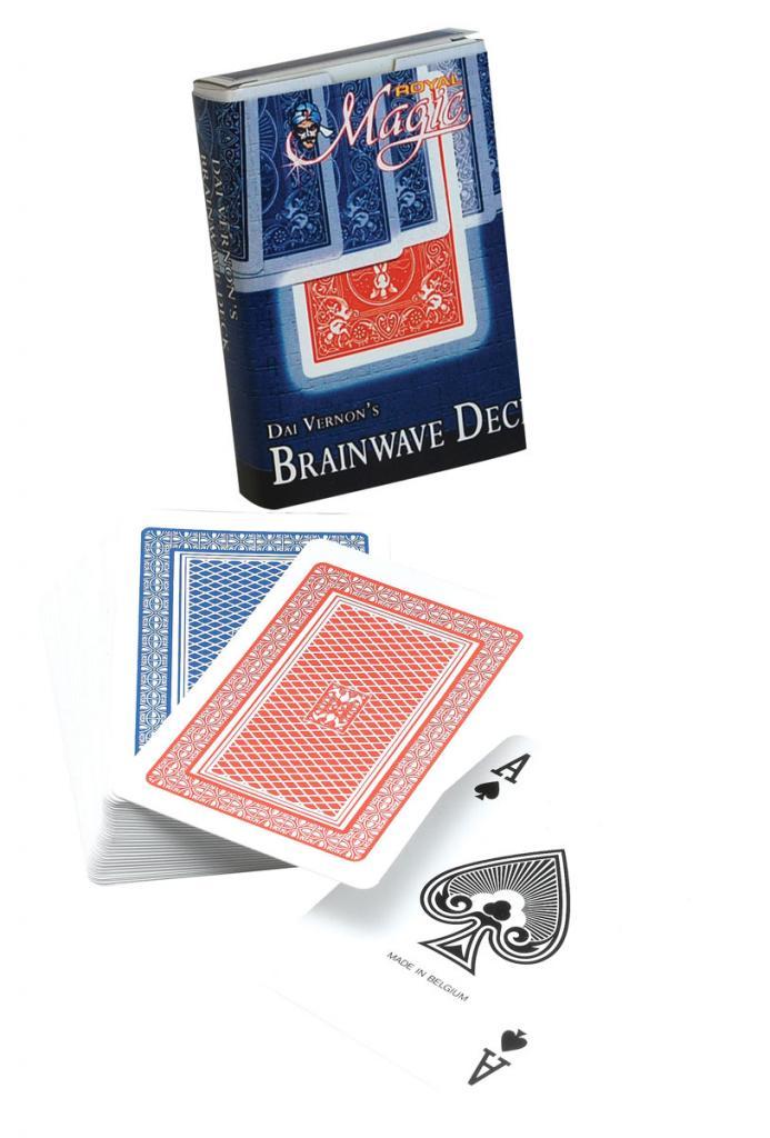 Magician's Card Pack - Brainwave Deck illusion easy to master magic MC140 from Karnival Costumes