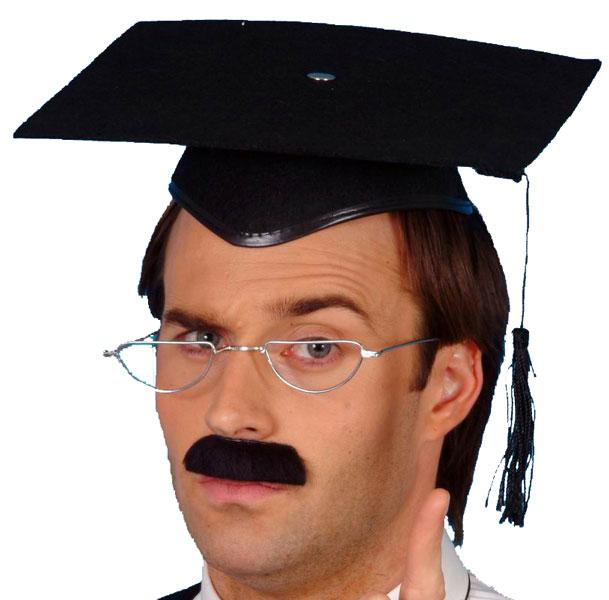 Deluxe Teacher's Mortar Board by Smiffys 7748 available here at Karnival Costumes online party shop