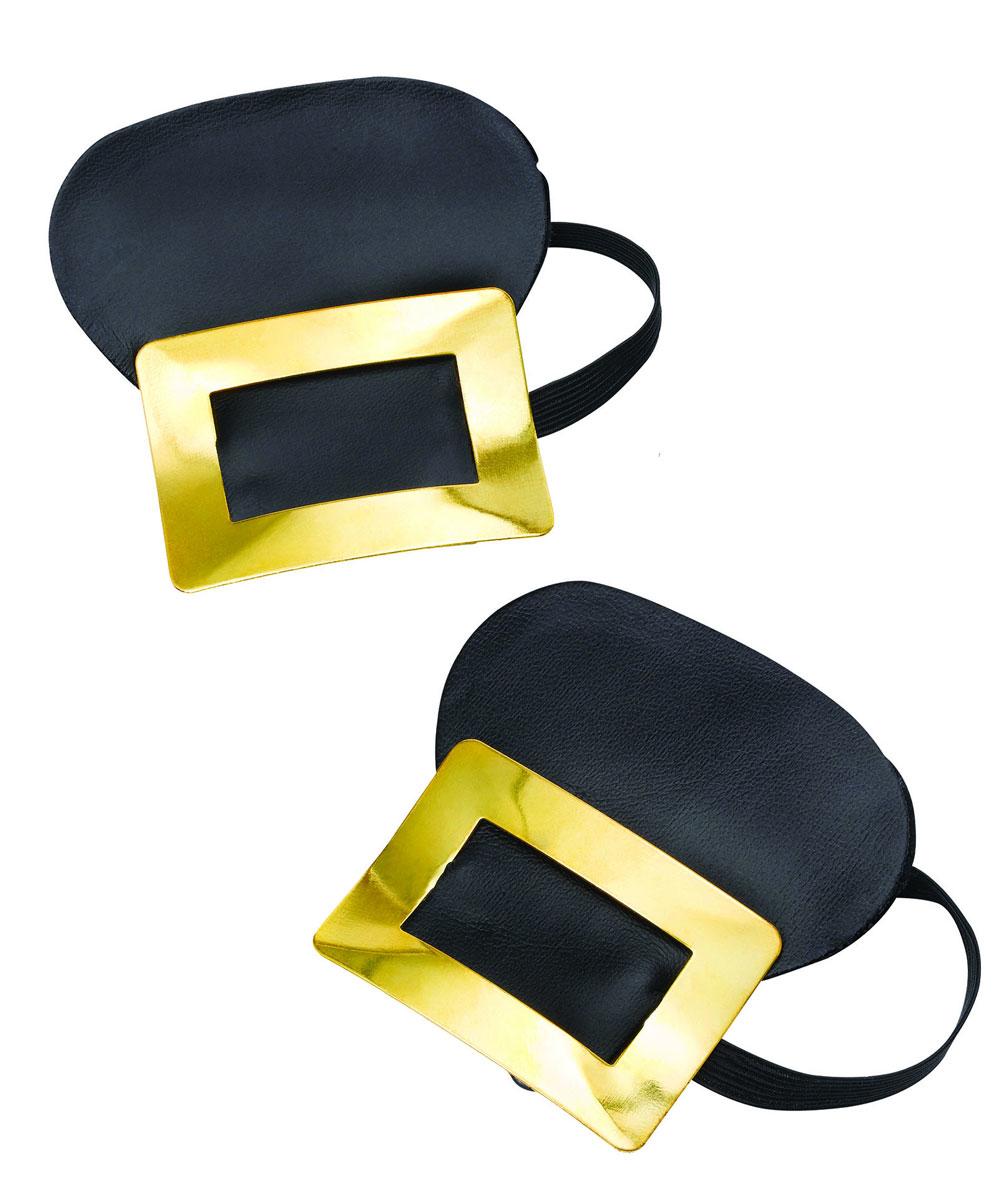 Adult Shoe Buckles for Pirates and historical costumes By Rubies BA717 available here at Karnival Costumes online party shop