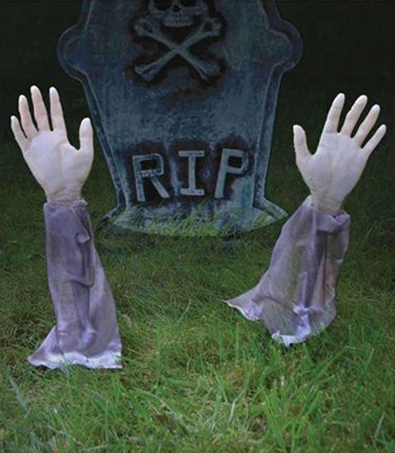 Zombie Arm Lawn Stakes - 2 Pieces