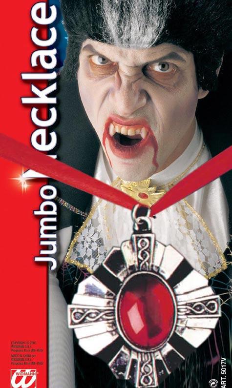 Jumbo Vampire Medallion - Halloween Costume Jewellery