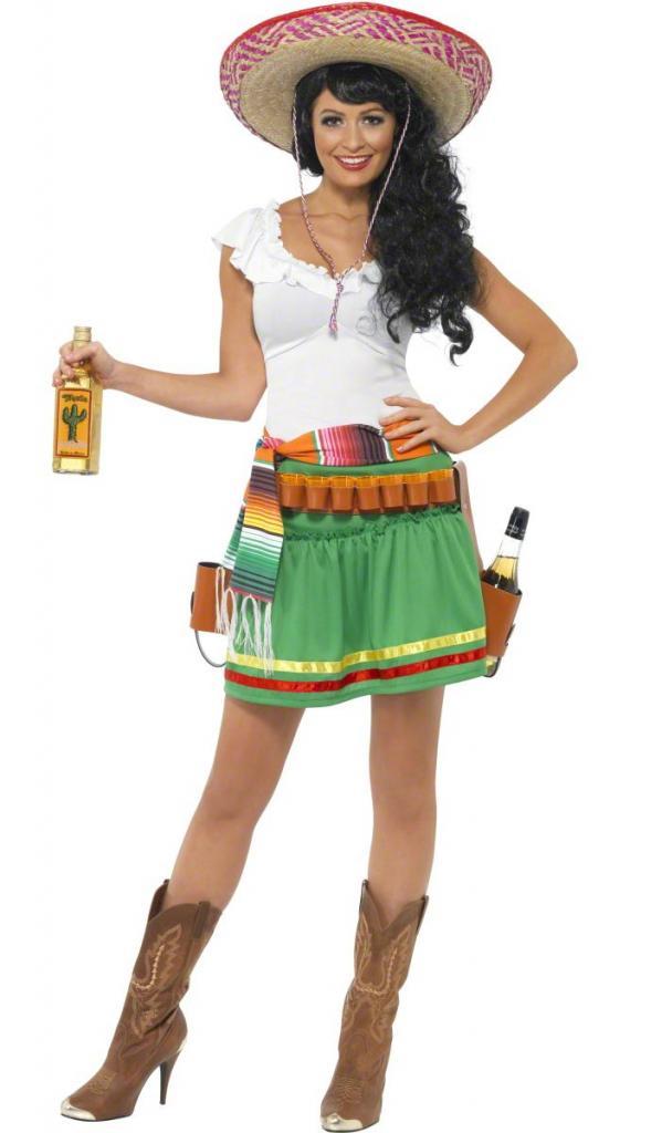 Mexican Tequila Shooter Costume - Adult Costumes