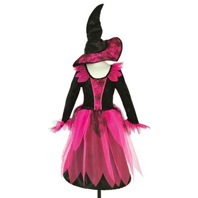 Spiderella Costume - Childrens Halloween Witch Costumes