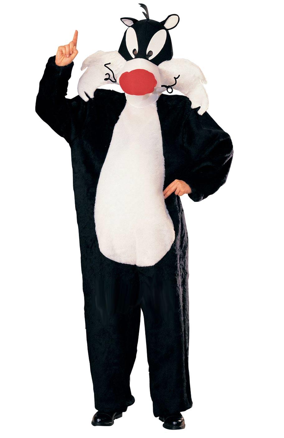 Sylvester The Cat Adult Looney Tunes Fancy Dress Costume by Rubies 15562 fully licensed by Warner Bros and available here at Karnival Costumes online party shop