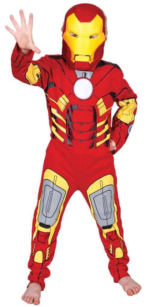 Iron Man Costume - Fancy Dress Boys