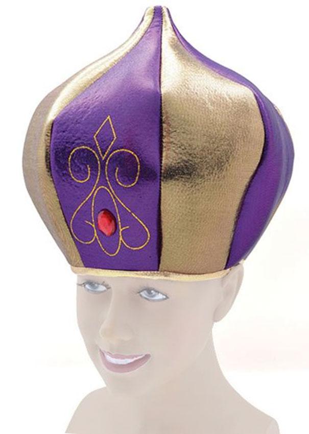 Deluxe Sultan Tall Turban - Ali Baba Hat by Bristol Novelties BH593 available here at Karnival Costuymes online party shop
