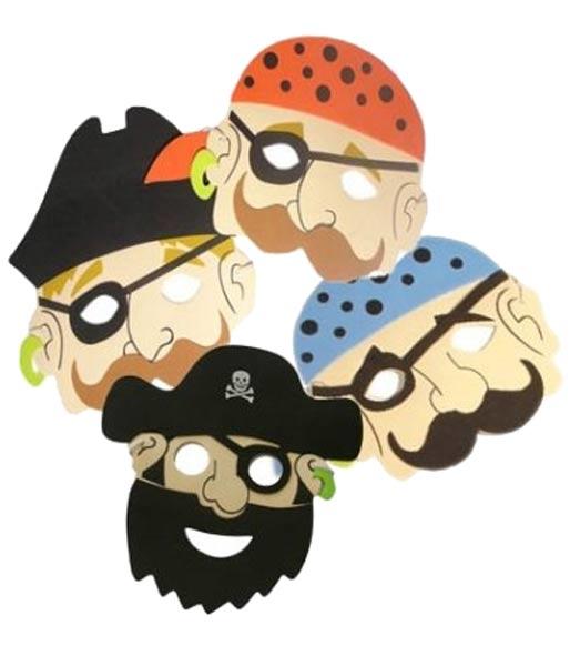 Children's Pirate Mask - Soft Foam masks from a collection at Karnival Costumes your fancy dress specialist