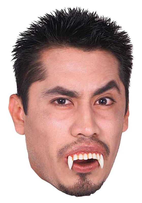 Embraced Vampire Teeth and Fangs from a large collection of dental veneers and costume teeth at Karnival Costumes your Halloween specialists