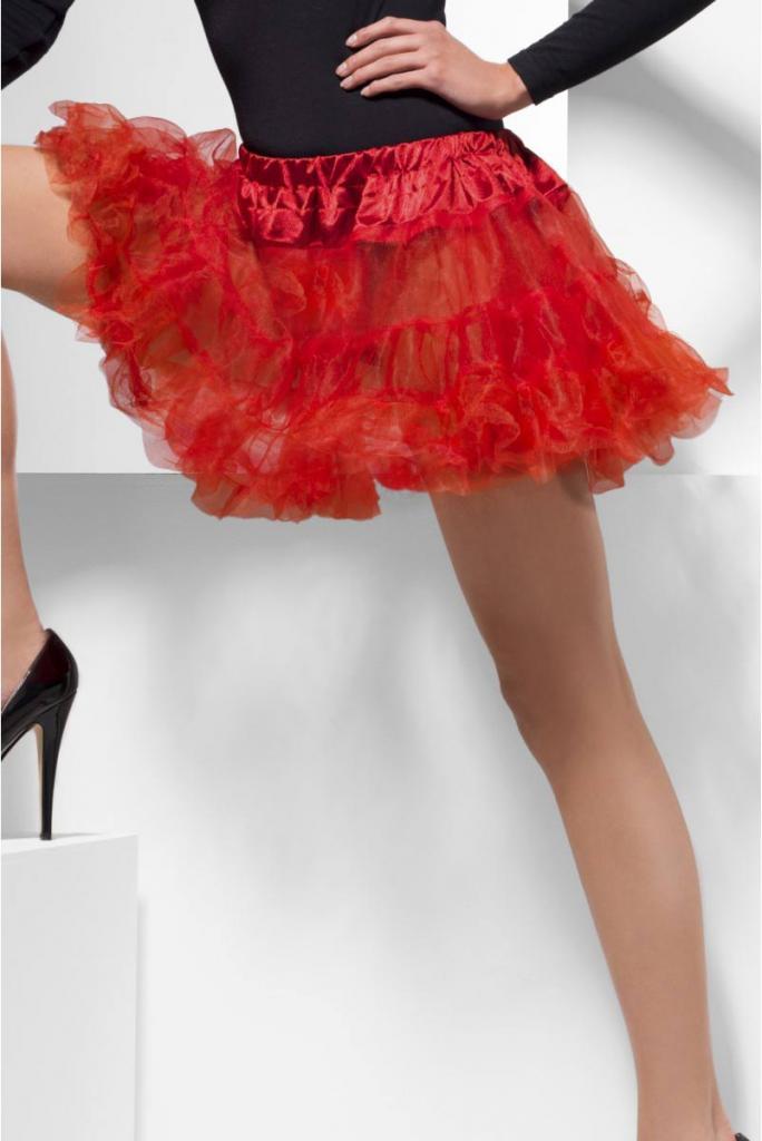 Red Layered Petticoat from a great selection of pretty and feminine costume accessories at Karnival Costumes your fancy dress specialists