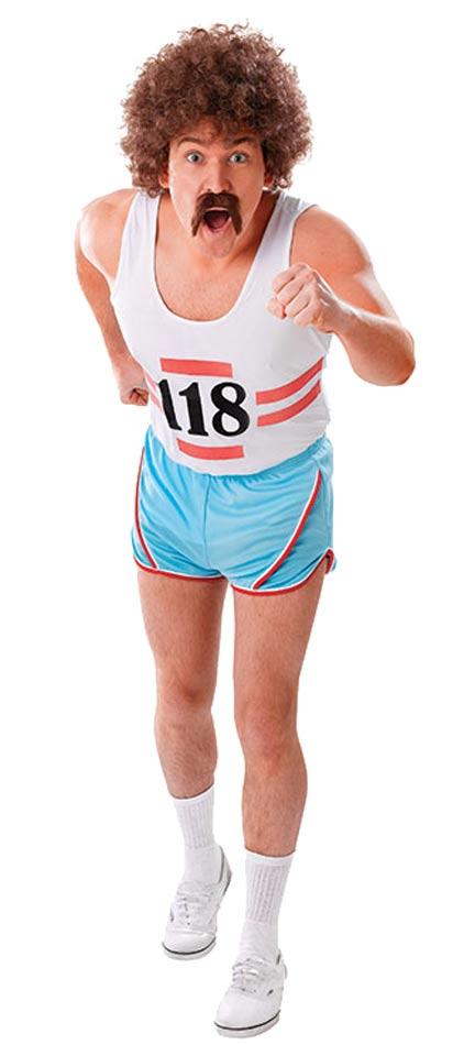 118 Running Vest and Shorts Costume from a collection of sports and advertising fancy dress at Karnival  Costumes