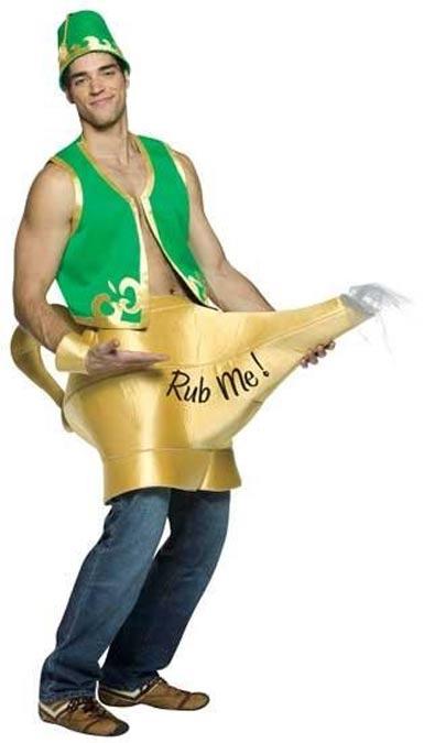 Genie in the Lamp Adult Funny Fancy Dress Costumes