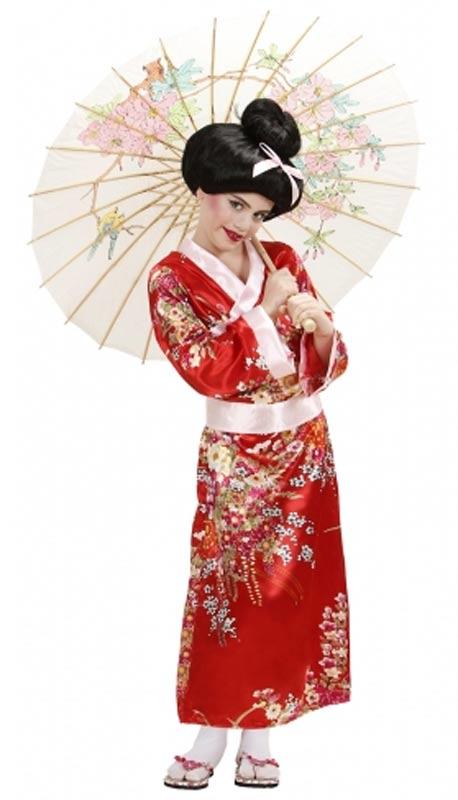 Geisha Fancy Dress Costume for Girls