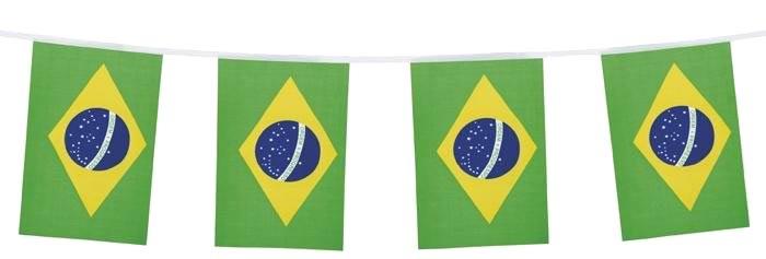 Brasil Bunting from a huge collection of flags and bunting at Karnival Costumes