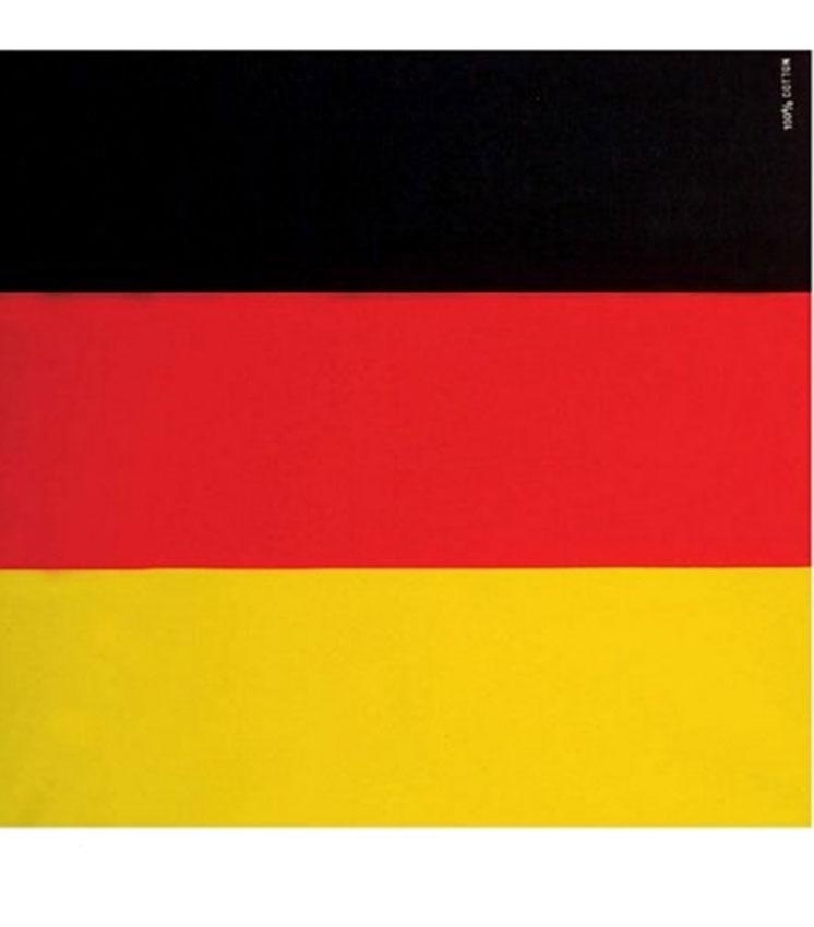 German Flag Bandana Headscarf by Widmann 1034G available here at Karnival Costumes online party shop