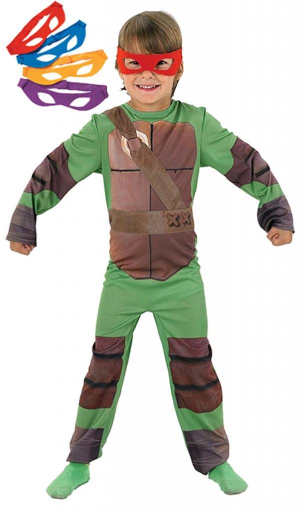 Defeat Shredder in this super Teenage Mutant Ninja Turtle Fancy Dress Costume for Children from Karnival Costumes