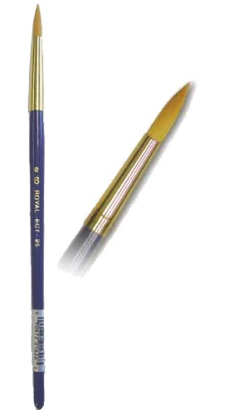 Royal and Langnickel ECT Gold Taklon Round Detailing Brush Size #6 from Karnival Costumes online party shop