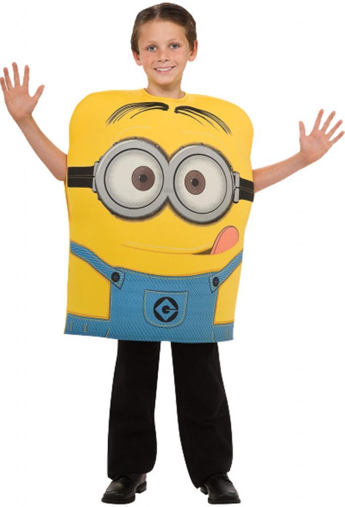 Despicable Me 2 Minion Dave Fancy Dress Costume for Kids from Karnival Costumes