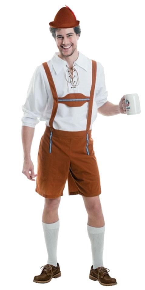 Oktoberfest Guy Fancy Dress Costume for Men (AA098027) from Karnival Costumes
