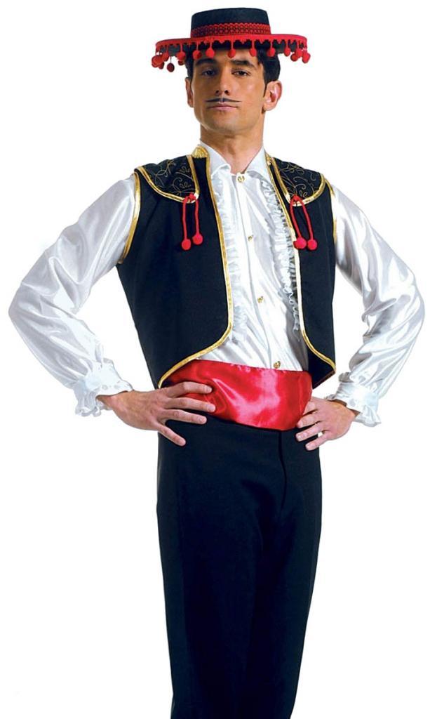 Torero Waistcoat Sash Instant Costume 4301T Spanish