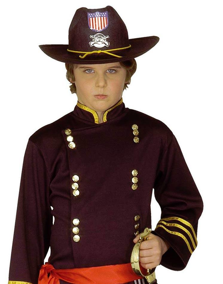 Boys Civil War Union General Costume Hat by Widmann 3381B availabl ehere at Karnival Costumes online party shop
