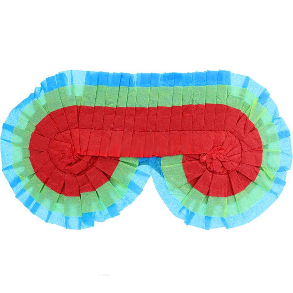 Pinata Blindfold, 17cm wide by Unique 6700 and available from Karnival Costumes online party shop