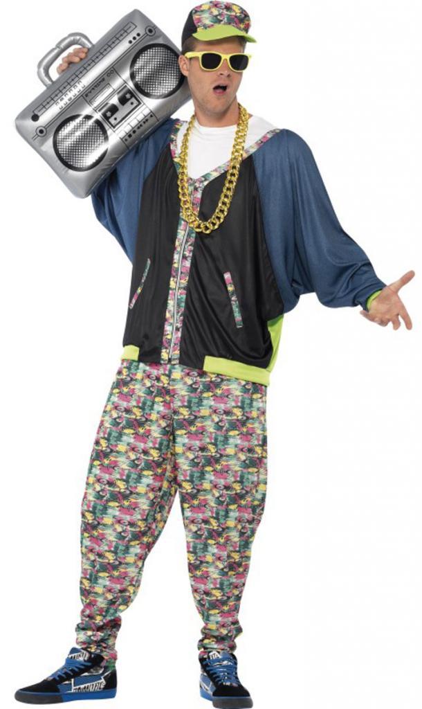 80's Hip Hop Costume by Smiffys 43198 and available from Karnival Costumes