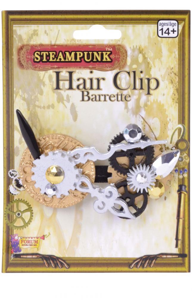 Steampunk Hair Clip by Forum Novelties BA492 available here at Karnival Costumes online party shop