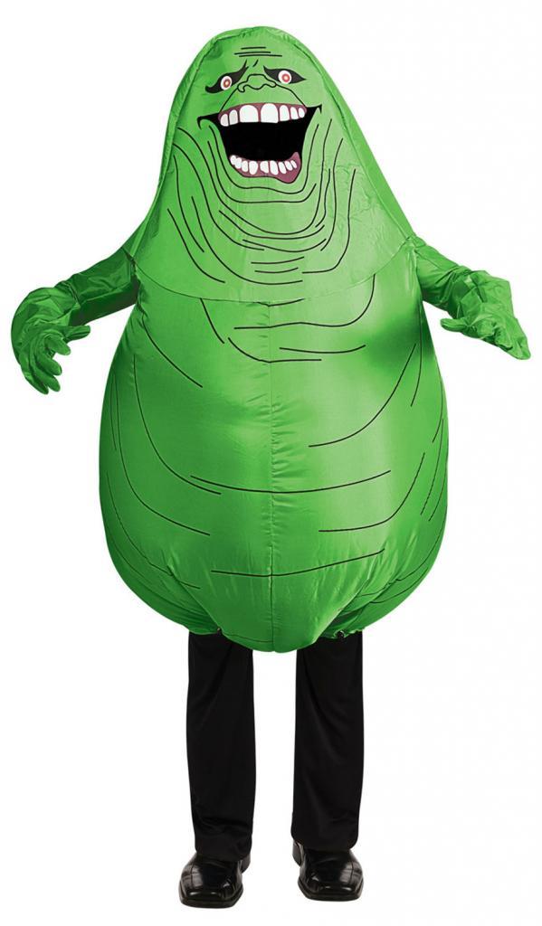Ghostbusters Inflatable Slimer Costume for adults by Rubies Masquerade 880487 available here at Karnival Costumes online fancy dress shop