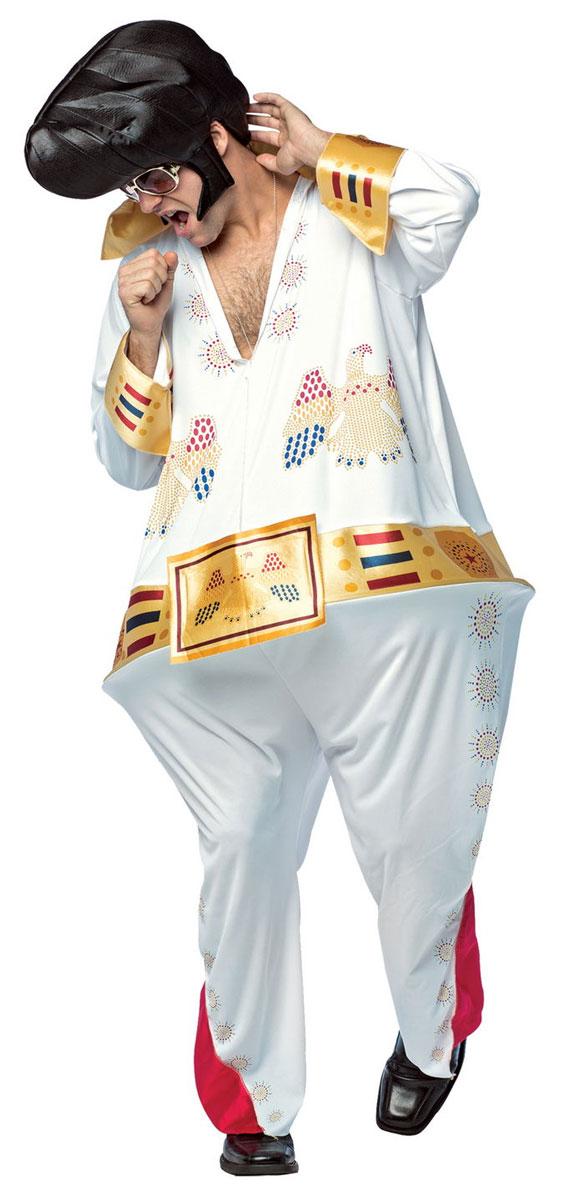 The King Elvis Hooped Costume for Adults by Rasta Imposta available in one-size only here at Karnival Costumes online party shop