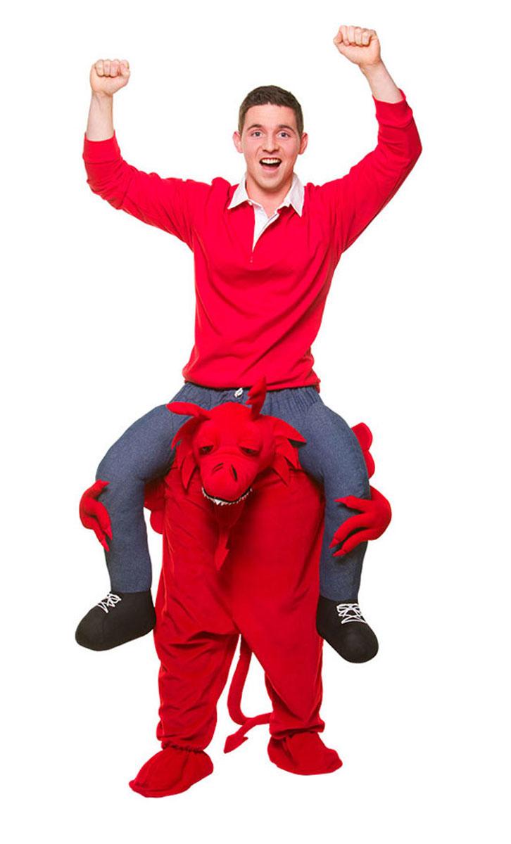 Carry Me Welsh Red Dragon Costume for Adults by Wicked MA-8714 available from a huge collection here at Karnival Costumes online party shop