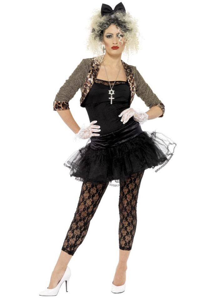 1980s Wild Child Costume for Women by Smiffy 36233 available here at Karnival Costumes online party shop