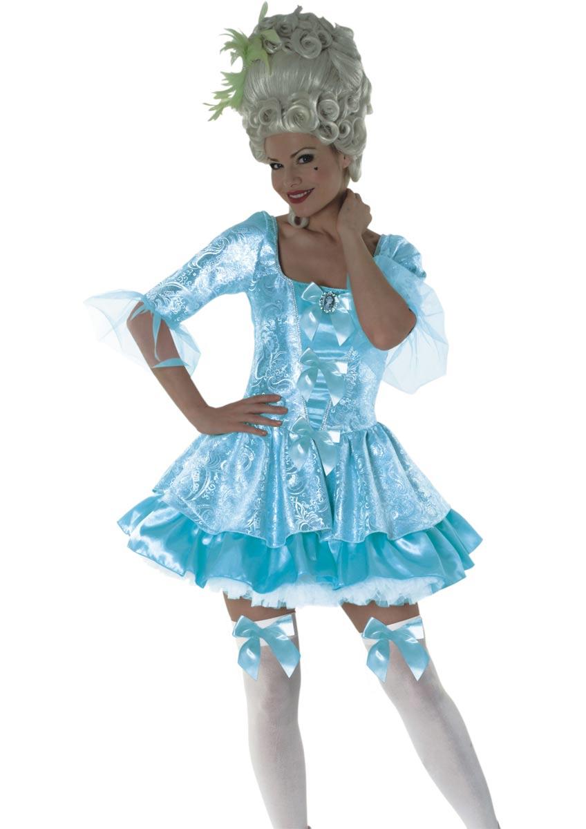 Marie Antoinette Costume in Blue  by Classified GW2396 available here at Karnival Costumes online party shop