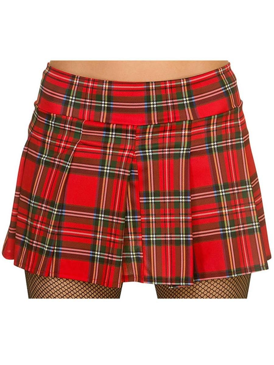 Tartan Punk School Skirt by Wicked TS-7455 available at discount price here at Karnival Costumes online party shop