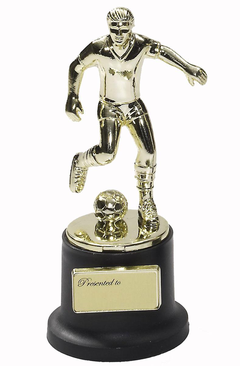 Football Soccer Trophy  - 5" Tall by Forum Novelties 73316 available in the UK here at Karnival Costumes online party shop