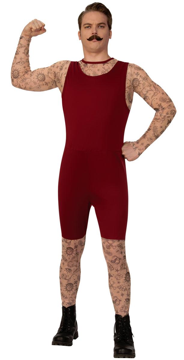 Collant Elfe De Noël Adulte - Vert Et Rouge - Taille Unique - Pour Fêtes Et Déguisements - 3