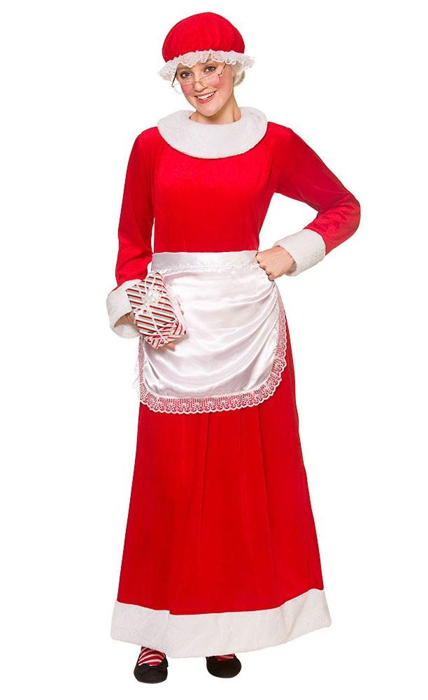 Deluxe Mrs Xmas Costume by Wicked XM-4632 available here at Karnival Costumes online Christmas party shop