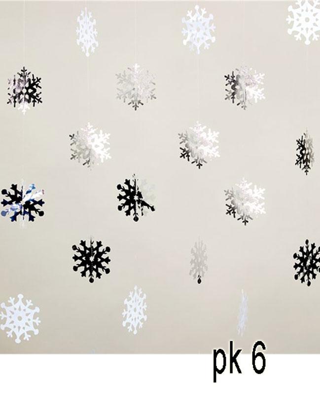 amscan snowflake string decorations